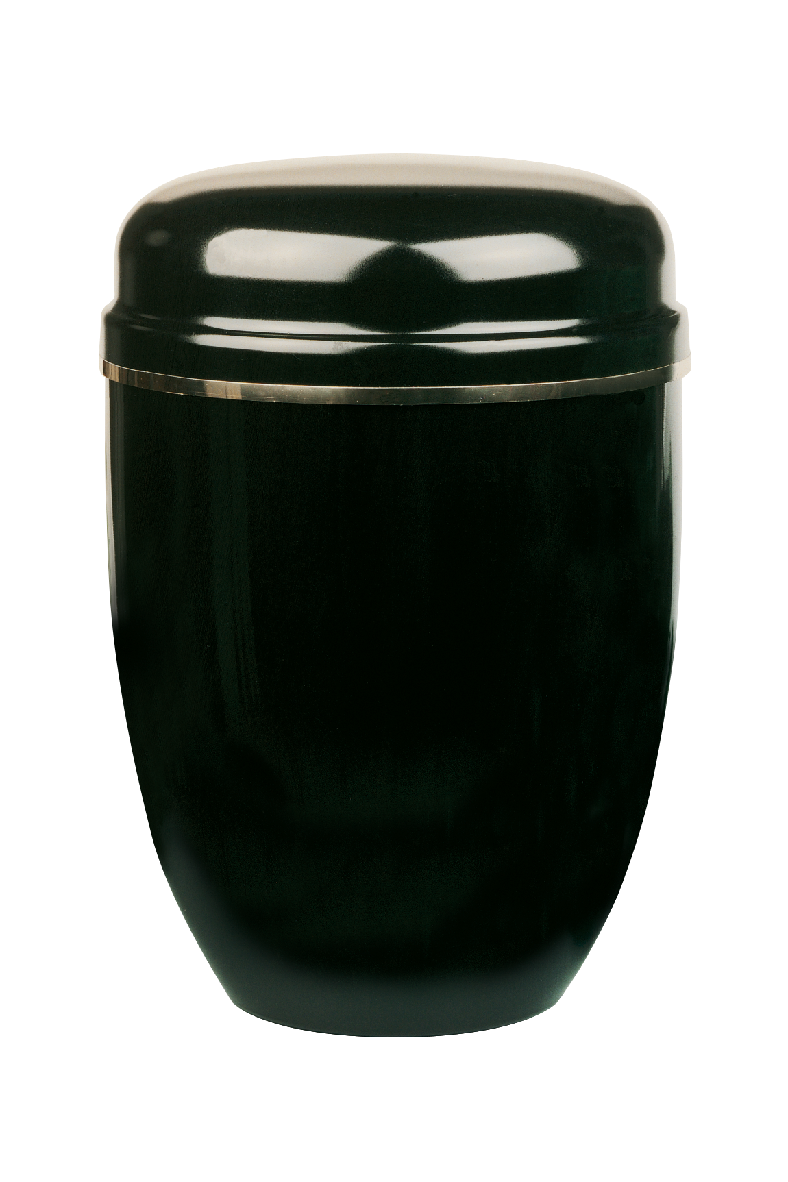 Urne 880 GB, Stahl, schwarz, Goldband