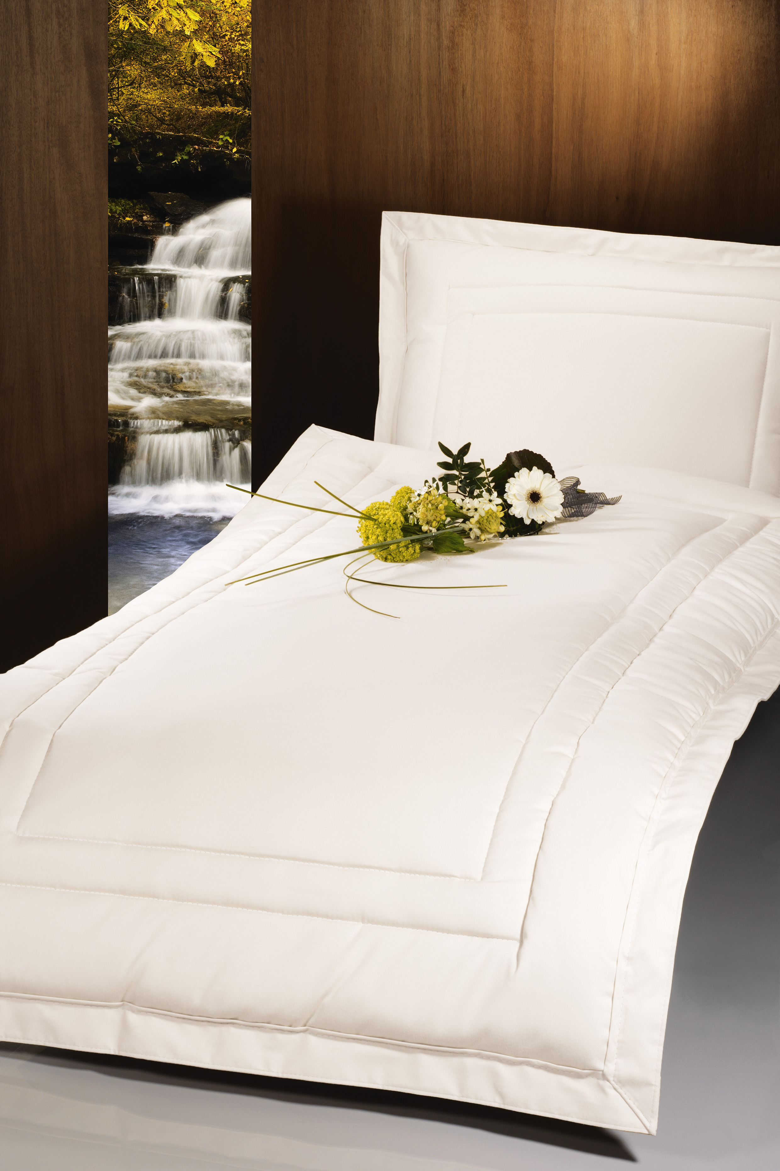 Deckengarn. 01490 tv Baumwolle elfenbein, Übergröße, Steg