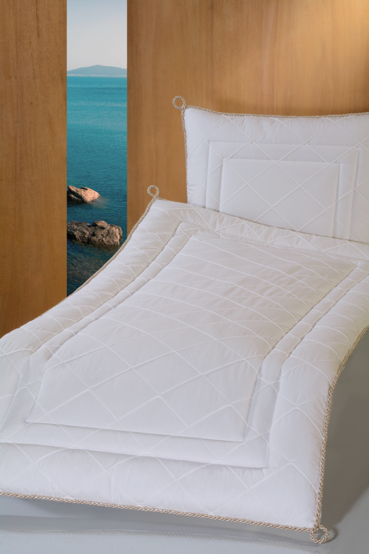 Deckengarnitur  1450 Pisa crème, Kordel