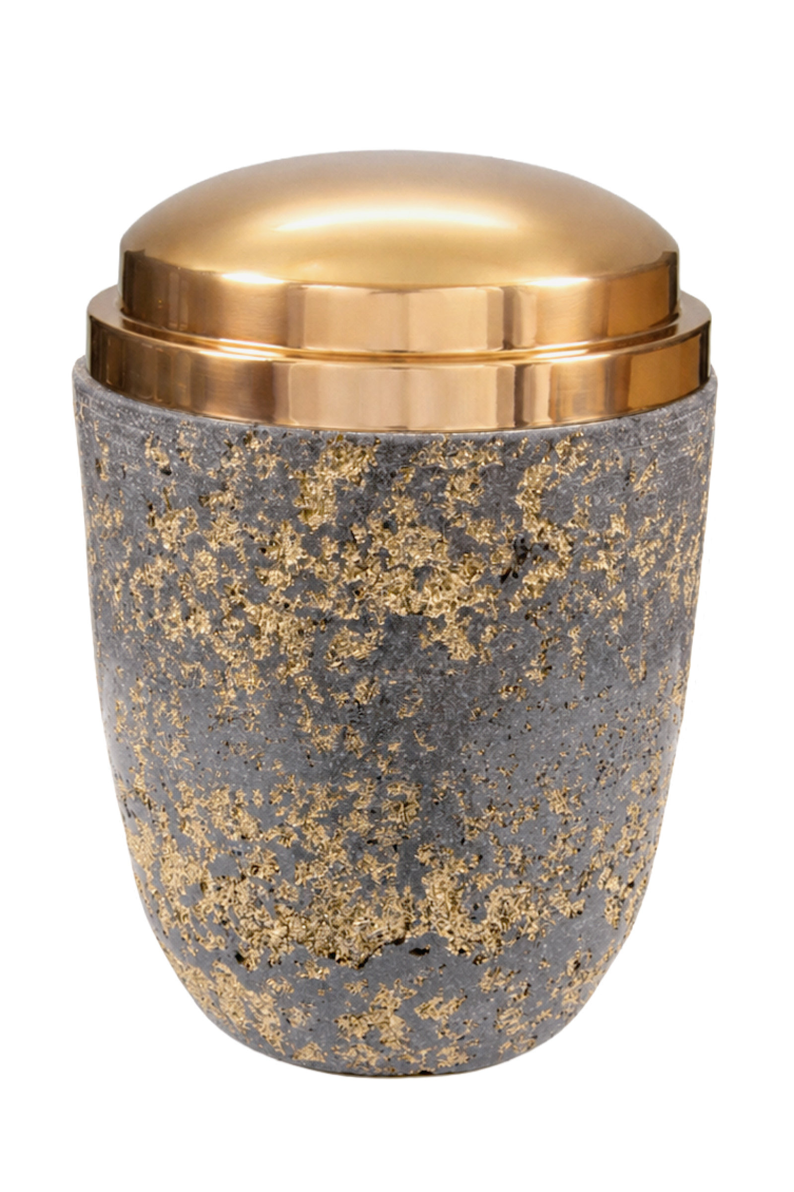 Urne HE 2170, gold-grau