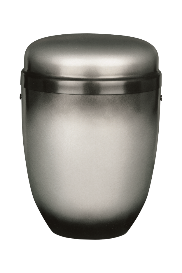 Urne 850, Stahl, grau patiniert