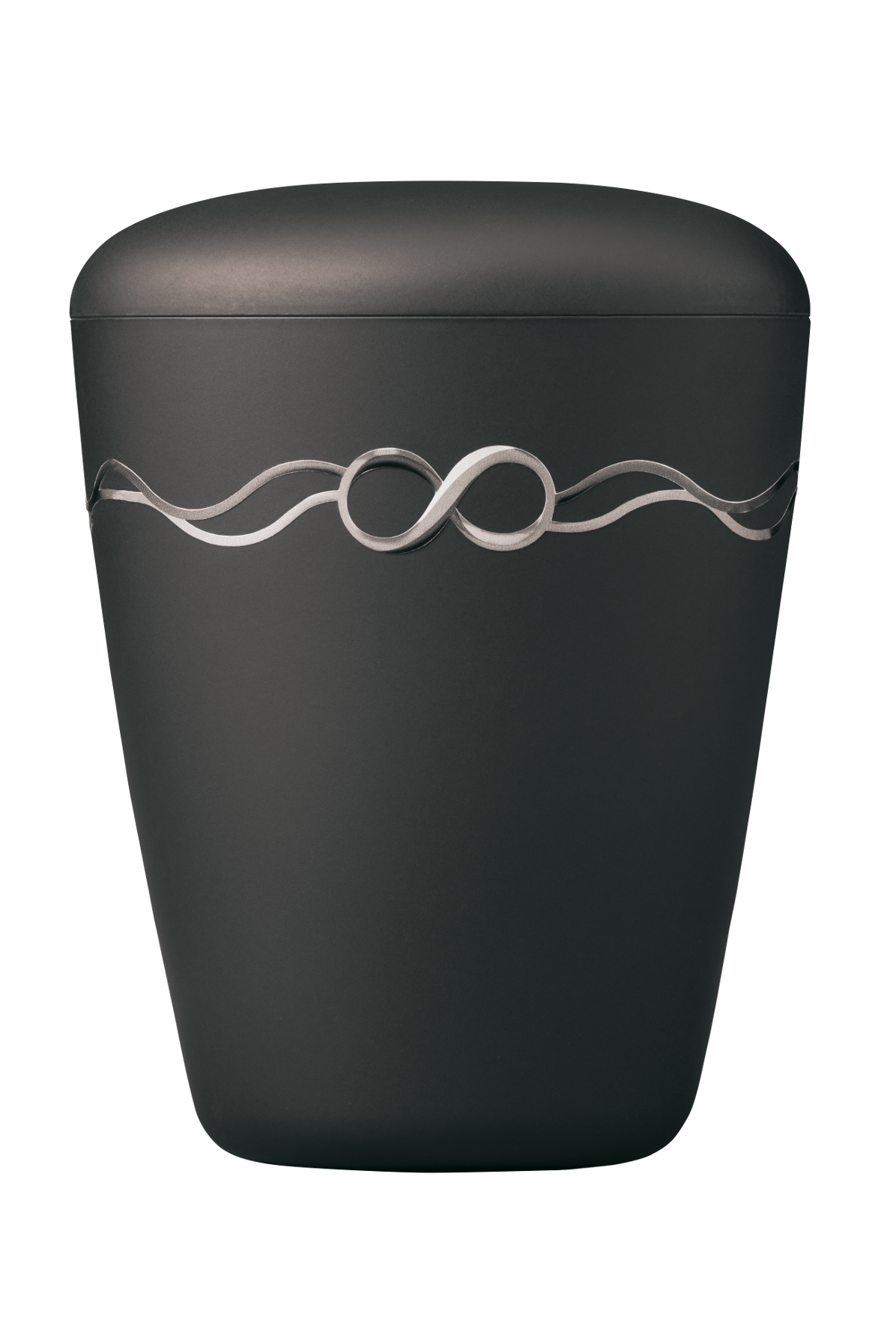 Urne 26204 anthrazit, Dekorband "Unendlichkeit"